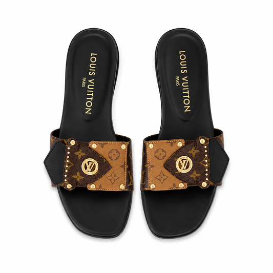LV Sandal Women Frame Flat Mule