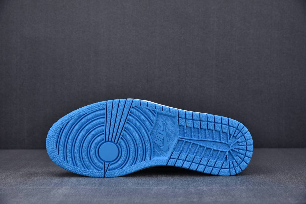 AIR JORDAN 1 LOW “Black Dark Powder Blue”